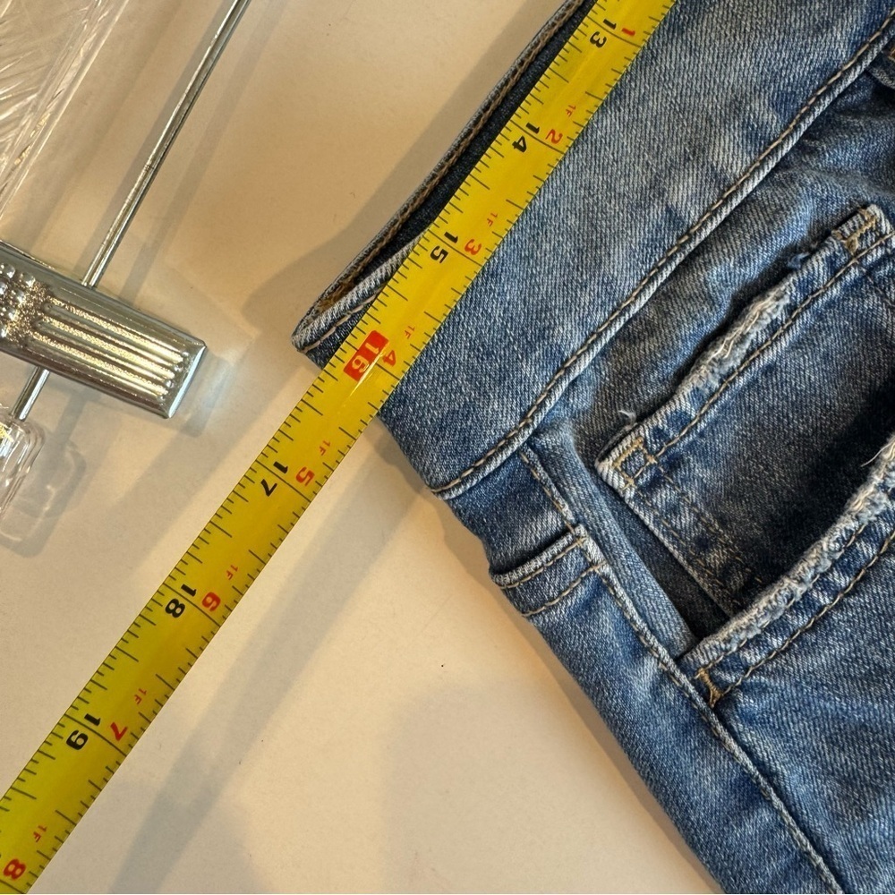 Dark Wash Denim Midi Skirt - Picture 15 of 17